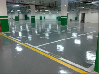 停車(chē)場(chǎng)停車(chē)位地坪