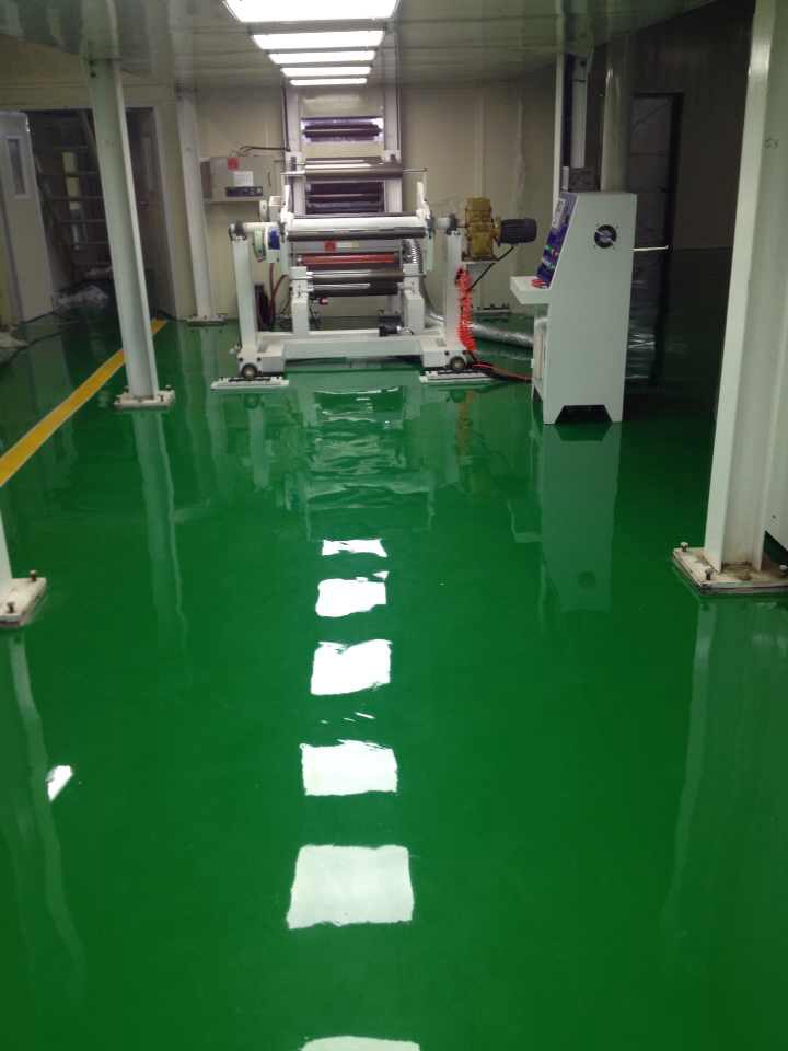 廣州康師傅生產(chǎn)車(chē)間-滾面耐壓砂漿自流平